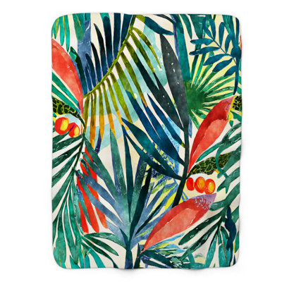 Verdure tropicale - couverture 1 pièce