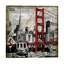 Landmarks San Francisco 1 Piece Wrapped Canvas Wall Art-1719171504