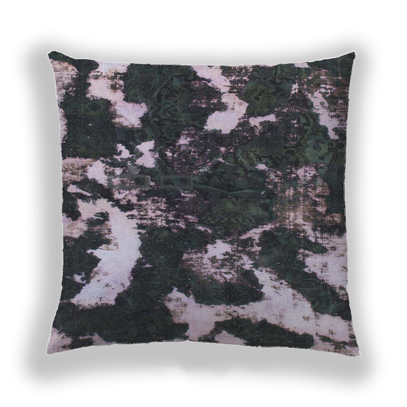 Coussin décoratif abstrait 1174, Microsuède