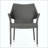 PE WICKER STACKING ARMCHAIR,4PCS
