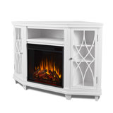 Lynette 56'' TV Stand with Fireplace