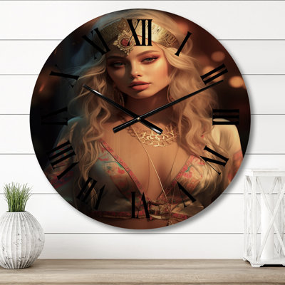 Northlakes Solid Wood Wall Clock