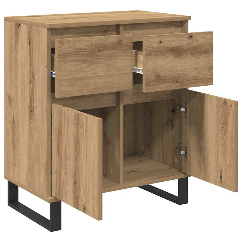 60cm Sideboard, Artisan Oak