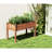 48X24x30 Inch Raised Garden Bed With Legs, Outdoor Planter For Growing Flowers, Vegetables, And Herbs - Gray Natural Wood, Long Term Finish, Ergonomic Gardening Experience Elevated Wooden Box Of