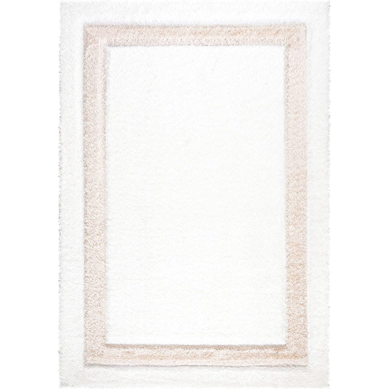 Aleara Shag Indoor / Outdoor Area Rug, Rectangle 60 x 110cm