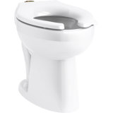 Kohler Highcliff Ultra Ada-Height Flushometer Bowl with Top Spud