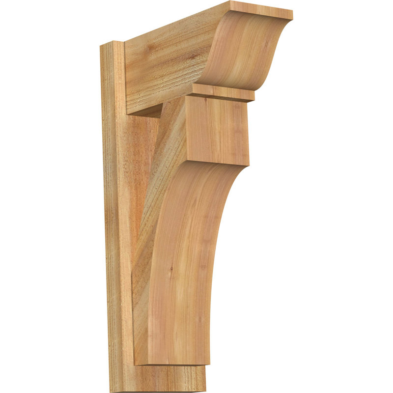 Persienne en bois Westlake, Sapin Douglas de 7 1/2 po (lisse), P 16 po x H 28 po