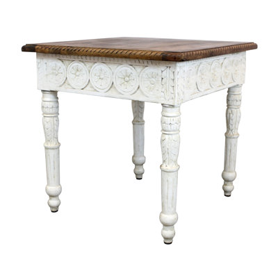 Solid Wood End Table