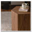 Table basse hexagonale avec finition grain de bois noyer-133333663