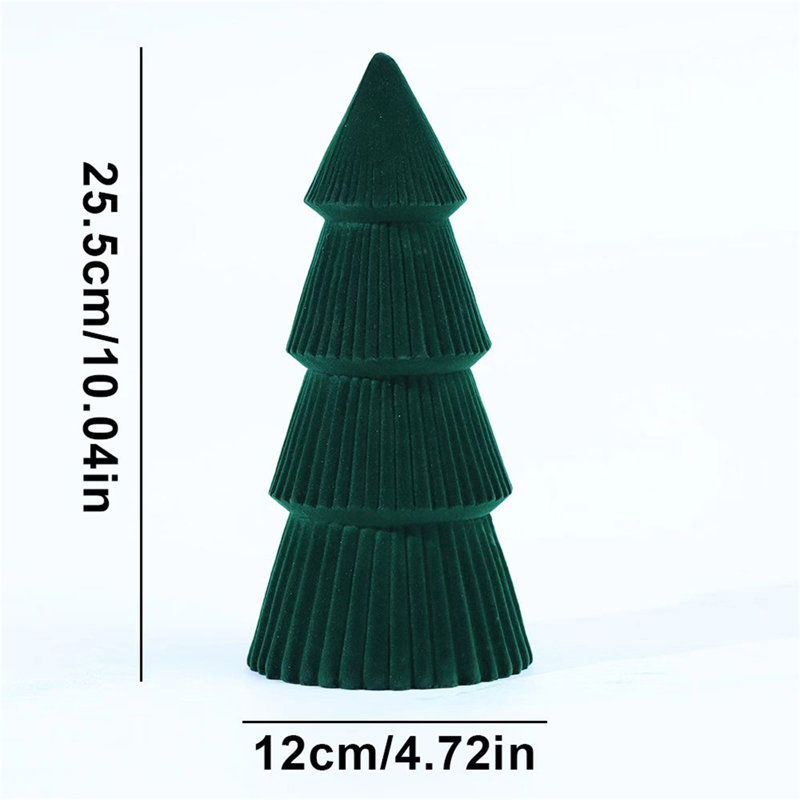 Ornements d'arbre de Noël en résine pulvérisée, L 25 pi