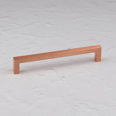 Satin Copper Square D-Bar Handles 