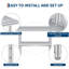 182.9cm W Stainless Steel Top Workbench