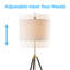 Lampe trépied 67" Matt