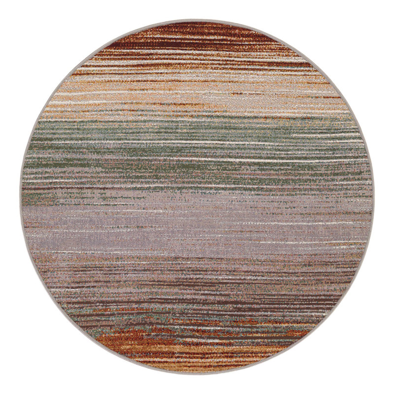 Urbanis Hower Indoor/Outdoor Area Rug, Round 4'1"