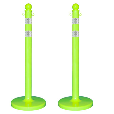 Mr. Chain 40'' H x 14'' W Plastic Stanchion System