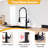 Mondawe Herathena Pull Down Touchless Kitchen Faucet-93488353