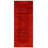 Huckstep One-of-a-Kind 3' 0" X 7' 6" Runner Wool Area Rug Orange