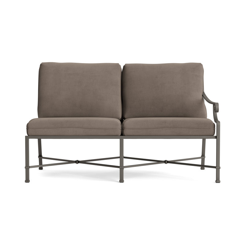 Venetian Outdoor 2 - Seat Loveseat, Fusion Moccasian, Mica