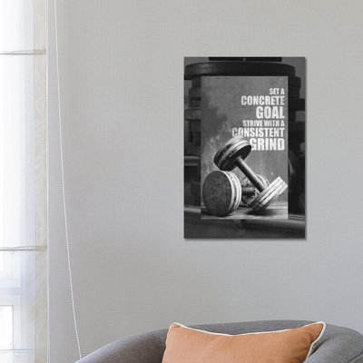 Motivation Gym Quote par Adrian Baldovino - impression d'art textuel