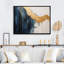 «Waves Of Joy Minimal Nova», art abstrait sur toile-850660009-850660014