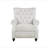 Button Tuffted  Heavy Duty Manual Reclining Sofa , Home Theater Seating, Pushback Recliner Chair Armchair Push Back Recliner With Rivet Decoration Single Sofa Accent Chair For Living Room