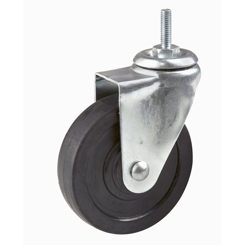 4" Industrial Grade Rubber Casters