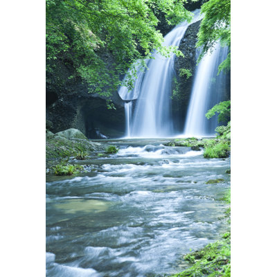 Waterfalls In Japan by Ooyoo - Wrapped Canvas Print