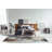 Zanyria Machine Woven Area Rug in Blue/Beige-180015171