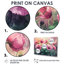 Printemps, coquelicots roses, horizon écarlate II - coquelicots, art mural-2016569509-2016569490