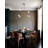 Transitional 6 Light Sputnik Gold Chandelier-407121224