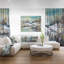 Paysage d'hiver - reproduction sur toile tendue-29507458