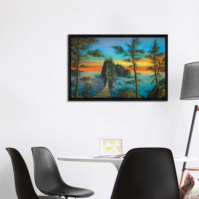 The Mysterious Island by ColorByFeliks - Print on Canvas