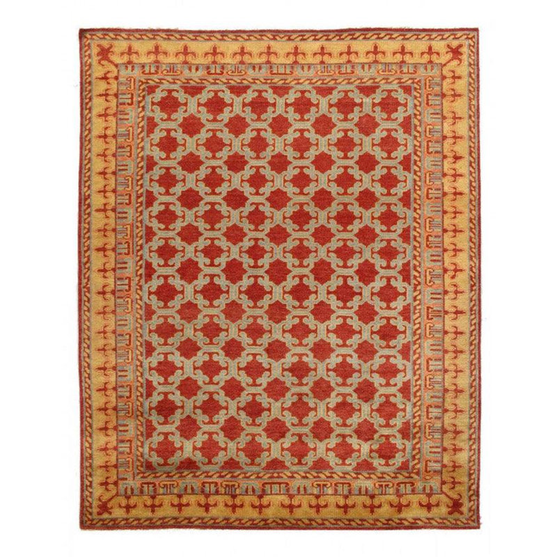 Moroccan Area Rug in Red