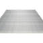 Tapis blancs à carreaux rectangulaires modernes en laine nouée à la main durable et élégante-87377970