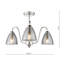 IZZY 6LT SEMI FLUSH GOLD CW CONFETTI GLS-661991870