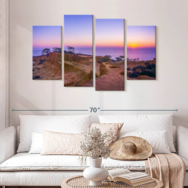 Gillard Torrey Pines Sunset, 32" H x 52" W