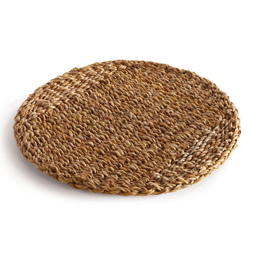 Beachcrest Home Woodside Jute/Rattan Oval Placemat & Reviews