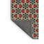 Rouge géométrique/Tapis décoratif noir-1471920687