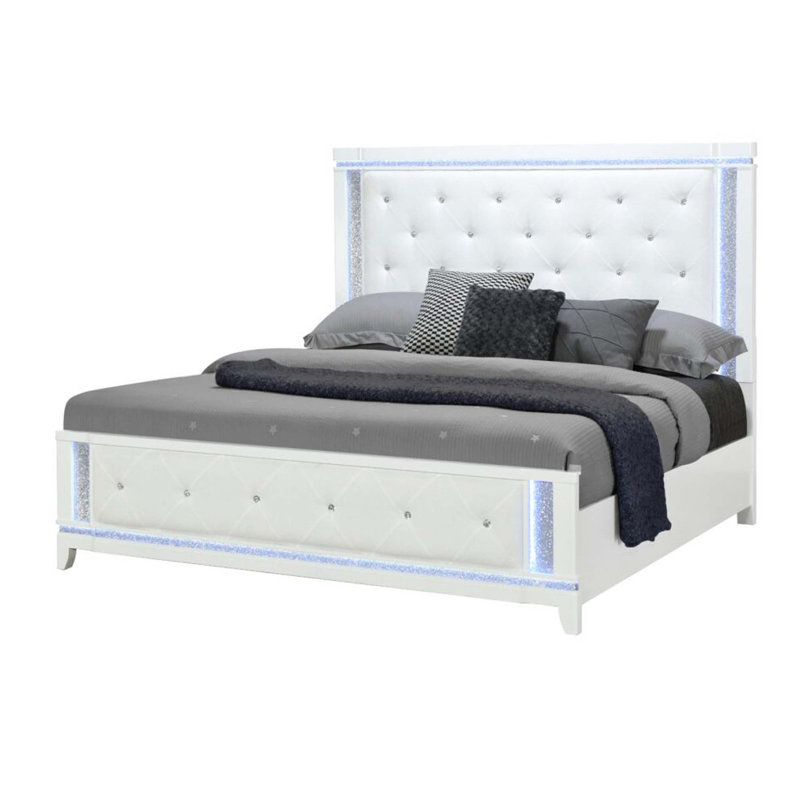 ADALID BED WITH LED