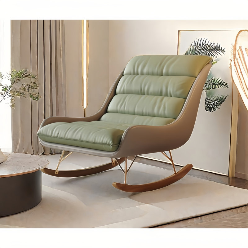 Fauteuil berçant, Vert menthe