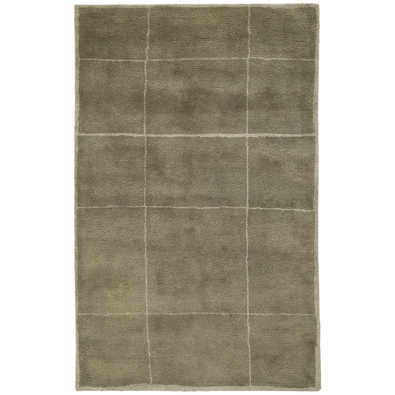 Merritt Hand Tufted Wool Indoor Rug, Rectangle 5' x 8'