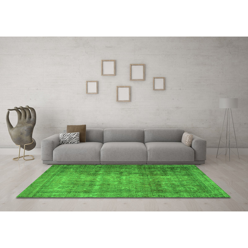Eliezel Performance Oriental Indoor Rug, Round 8'