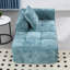 Chaise longue spacieuse en chenille - Rénovation de la surface de vie moderne-1575612511