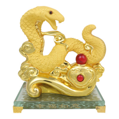 Statue serpent 9 po RuYi Gold