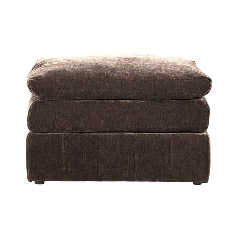 Canapé modulaire contemporain 1pc, Brun