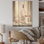 Sancerre Serenity - Art mural en bois sur bois de pin naturel