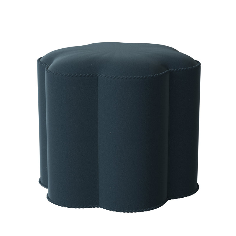 Posey Novelty Pouf, Margaret Lagoon