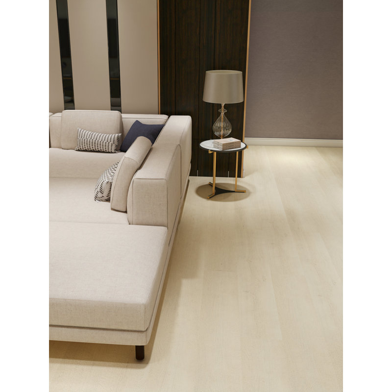 The most durable 27.5 Mil wear layer, 6.5 mm overall thickness 7.25'' W x 48'' L WTIH UNDERPAD (23.87 SQF/BOX), inga
