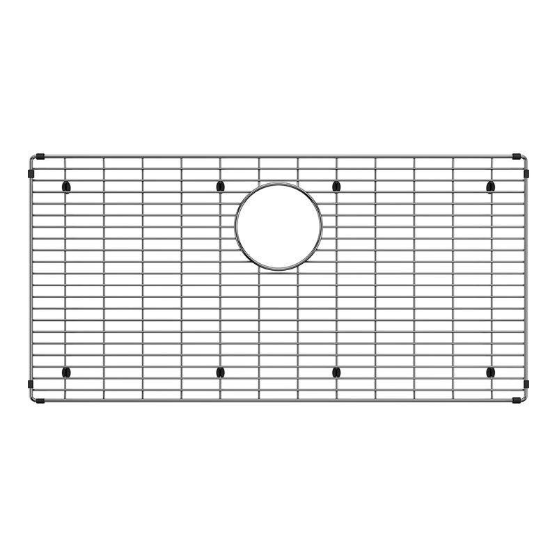 Grille d'évier en acier inoxydable pour évier Quatrus