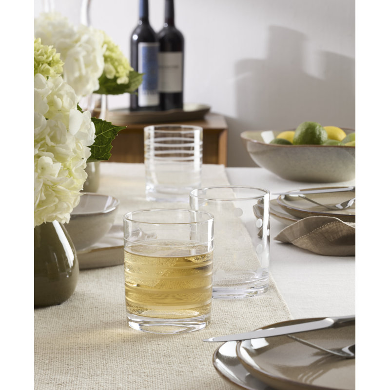 Verres Oneida Mingle DOF, ensemble de 4